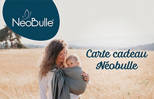 Néobulle - Porte-bébé préformé Néo - Ebène - 0 à 2 ans - Sebio